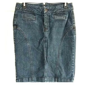 Lucky brand denim skirt